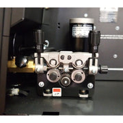 close up of drive rolls of crossfire hg251 mig welder