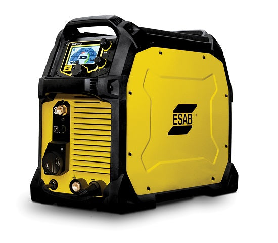 esab rebel emp 285ic welder showing digital control screen
