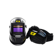 black esab savage a40 papr welding helmet with respirator