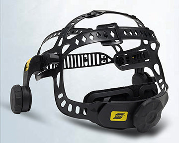 comfortable halo headgear for esab sentinel a50 welding helmet