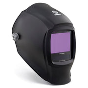 black miller digital infinity welding helmet front view