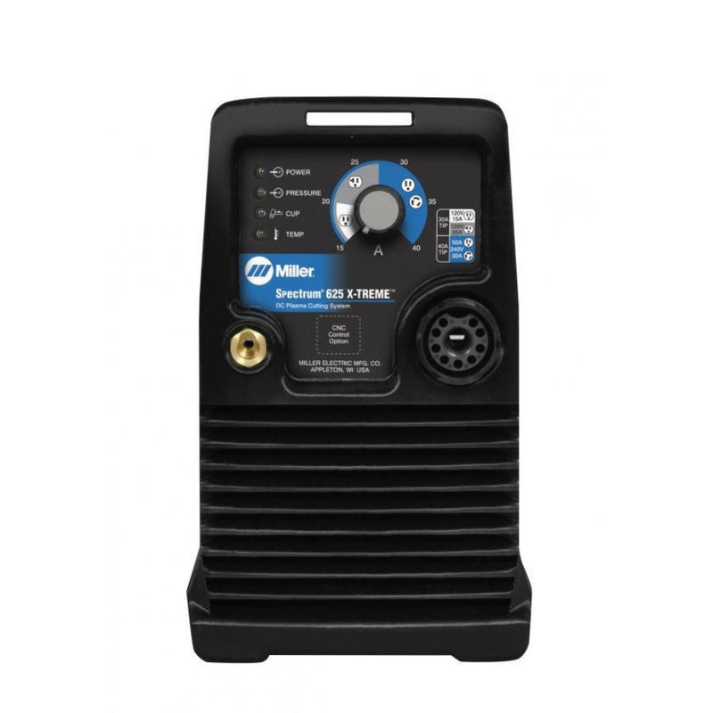 front control panel of miller spectrum 625 x-treme plasma cutter