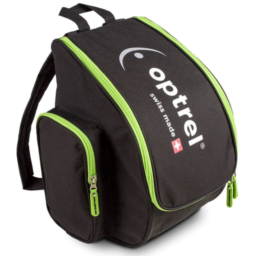 backpack with pocket for optrel welding helmet and spare lenses
