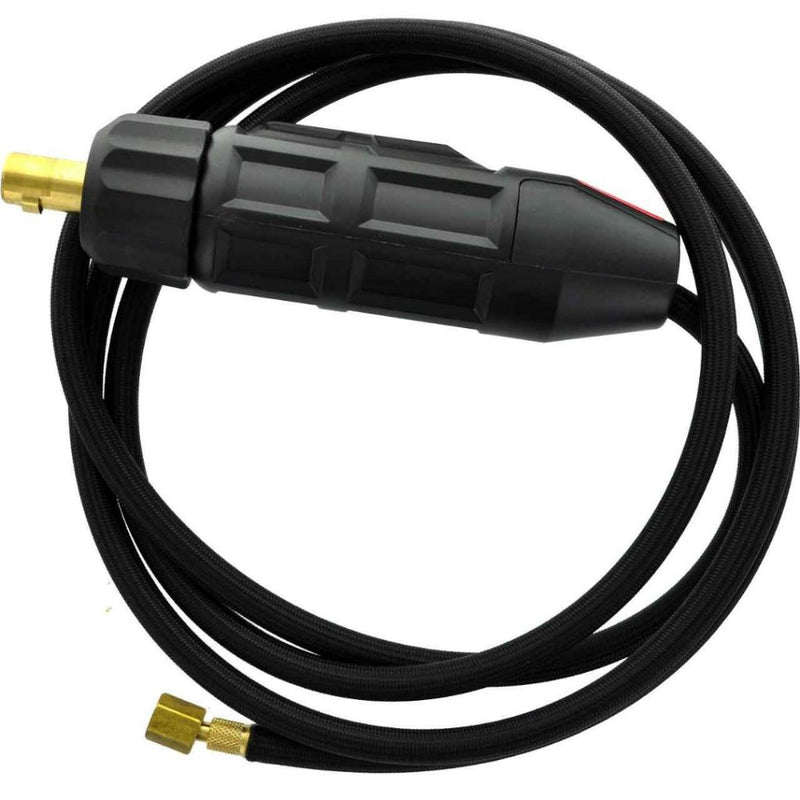 ck worldwide tig torch adapter for yeswelder, powerfist, princess auto, andeli, and more. Black house dinse 35 housing with M16 threaded argon line
