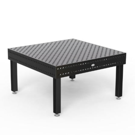 1500mm x 1500mm or 5' x 5' siegmend welding table system 28 with four legs