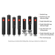 siegmund welding table leg options for system 28 