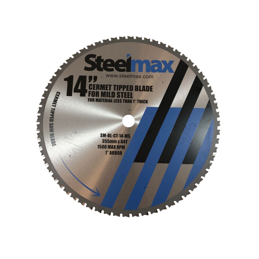 Steelmax Cermet Tipped Metal Cutting Saw Blades for Mild Steel — Weldready