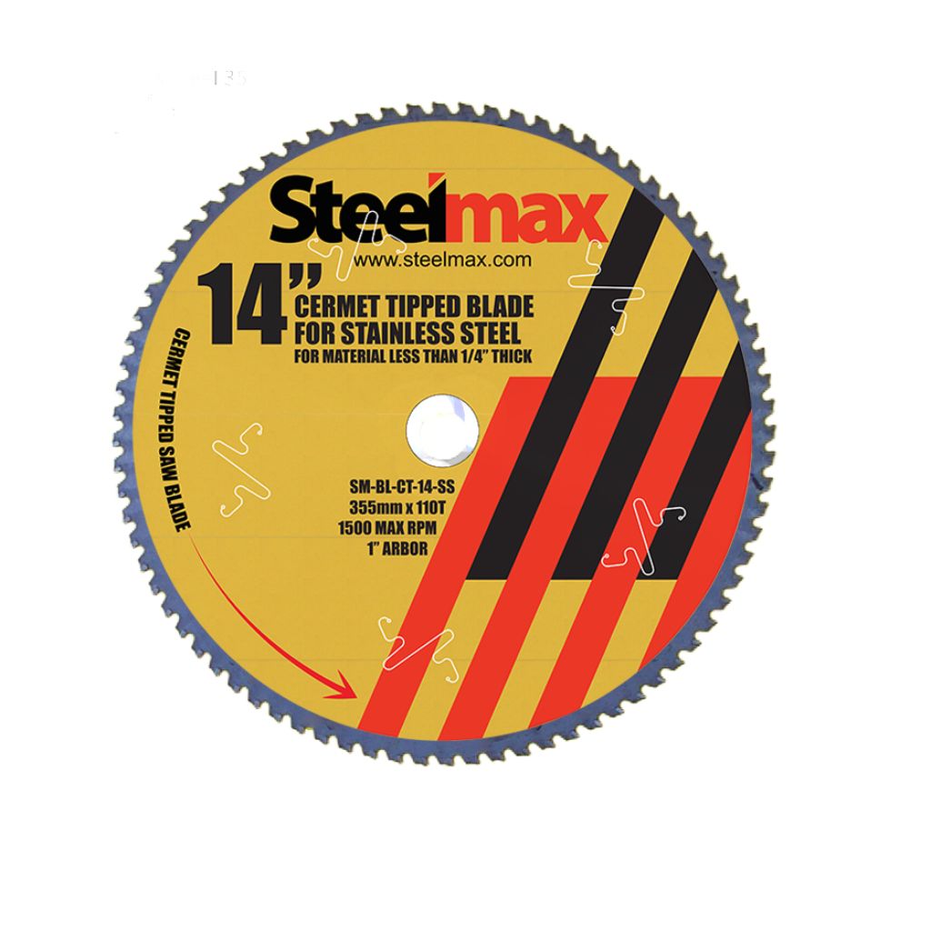 Steelmax Cermet Tipped Metal Cutting Saw Blades for Stainless Steel —  Weldready