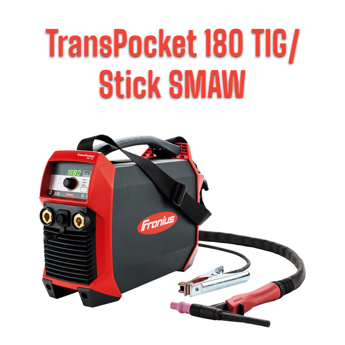 Transpocket Fronius TransPocket 180 Portable Stick/TIG Welder - PULSED STICK ...
