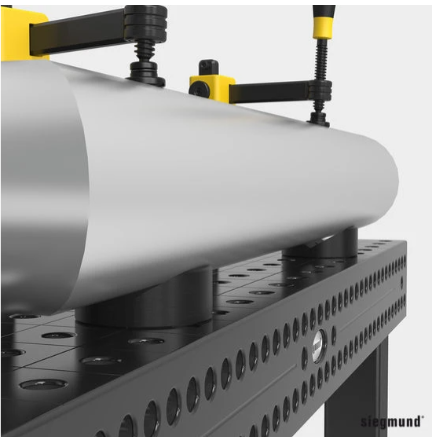 Prisme Ø 80mm / 120° à collerette vissée (Polyamide) 