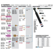 CK Worldwide 2 Series Long Alumina Cups - Weldready