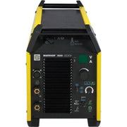 ESAB warrior 500i MIG welder close up of power source and controls