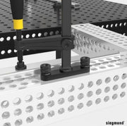 Fast Clamping Bolt without Double Slot (Burnished) - Weldready