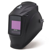 black miller digital elite welding helmet facing left