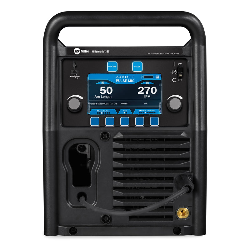 Miller Millermatic 355 Pulse Capable Aluma-Pro Gun Package MIG Welder - 951927