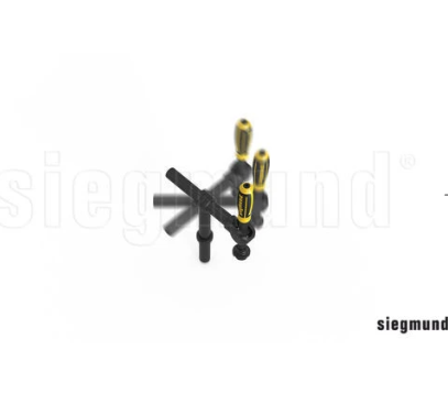 Siegmund System 28 Collier de serrage universel de base (bruni) 